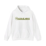 Charlie Mike Hooded Sweatshirt- Military Green Logo