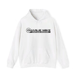 Charlie Mike Hooded Sweatshirt (Black Logo)