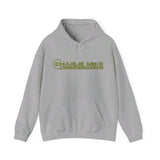 Charlie Mike Hooded Sweatshirt- Military Green Logo