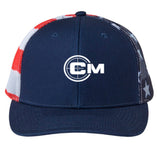 Navy/ USA Flag - FRONT